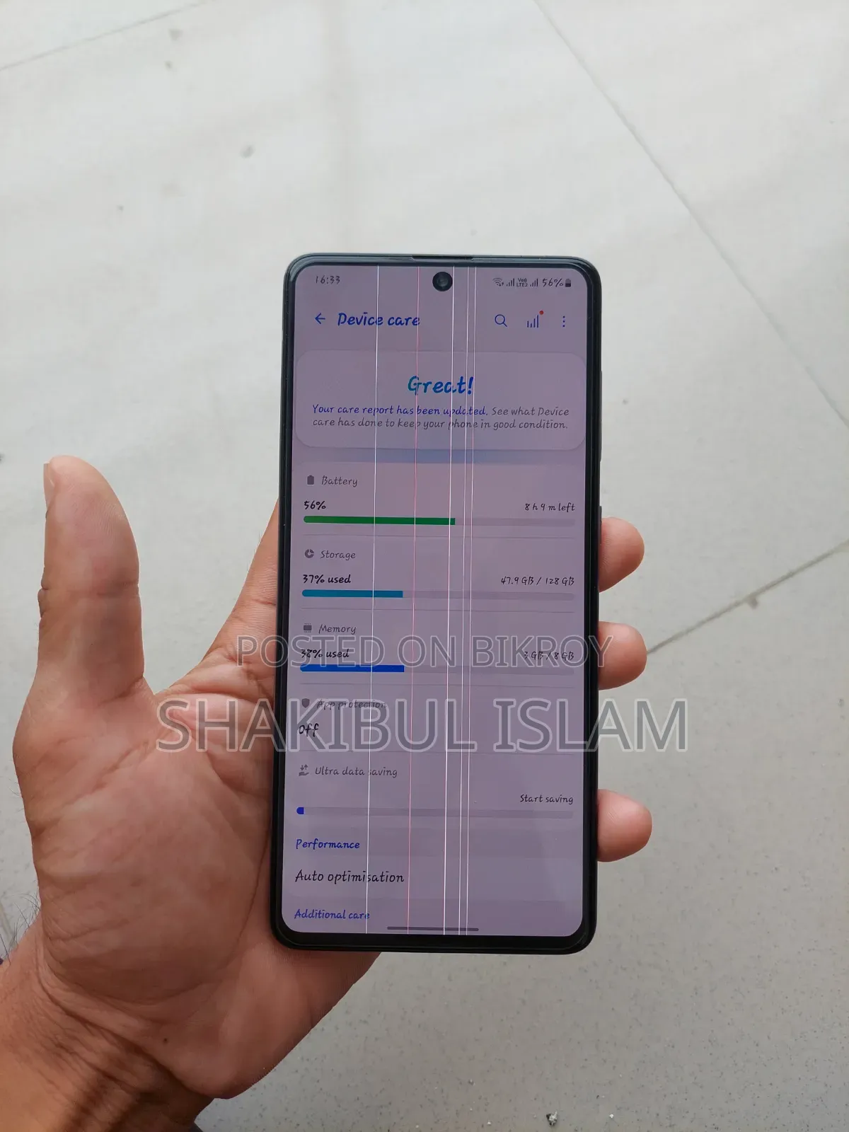 Samsung Galaxy A71 128 GB White