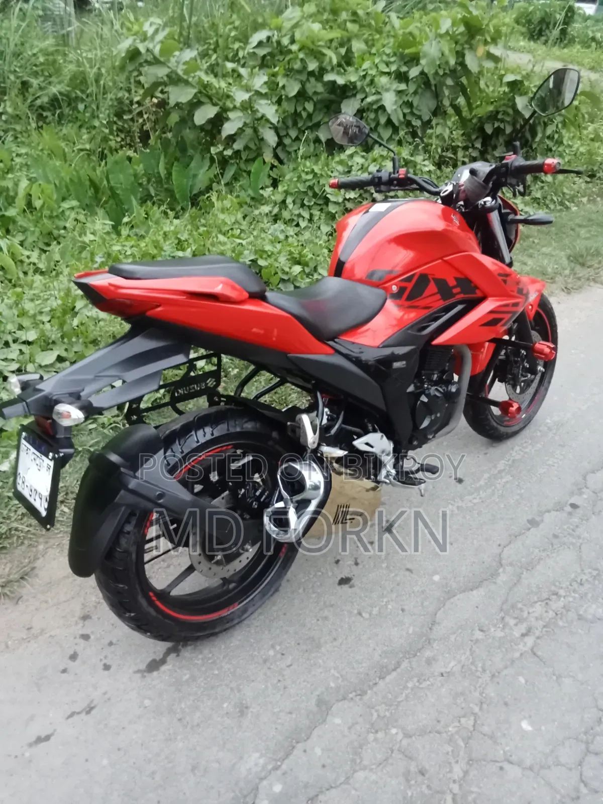 Suzuki Gixxer SF FI 2024 Red