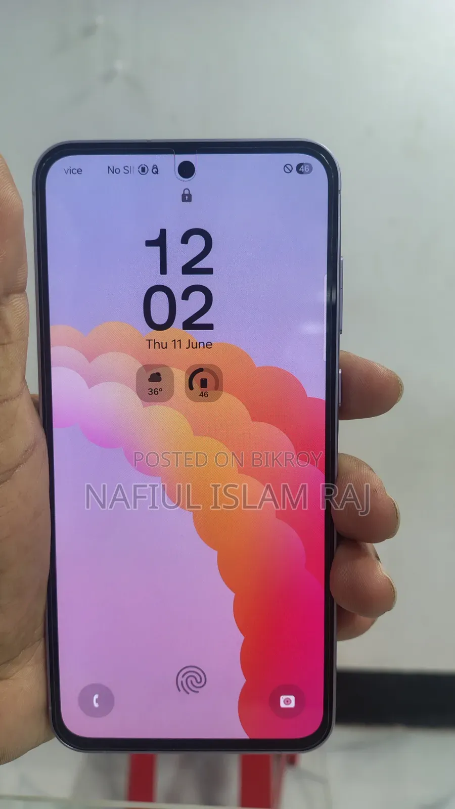স্যামসাং গ্যালাক্সি এ৫৫ ১২৮ জিবি হোয়াইট