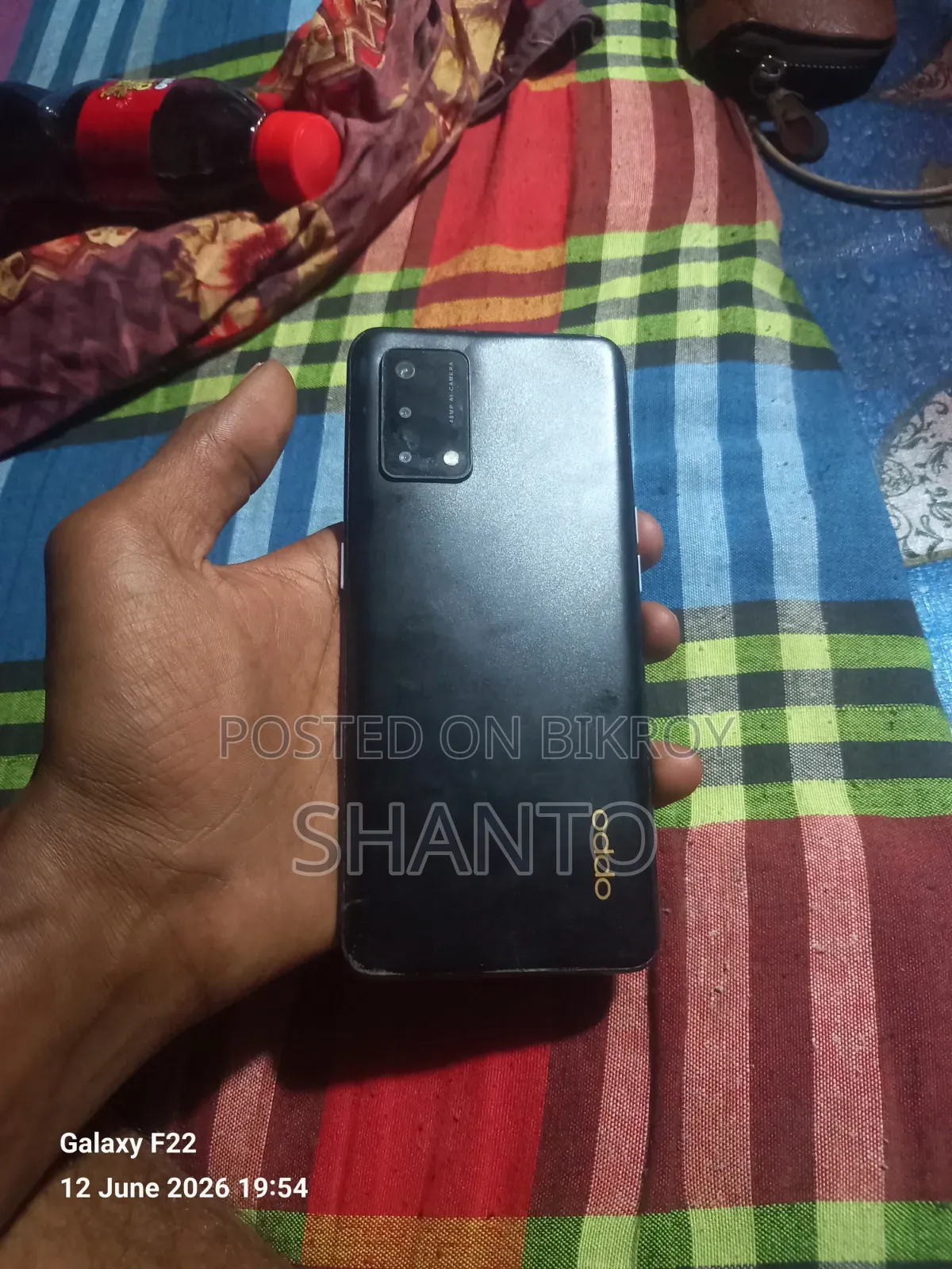Oppo F19S 128 GB Black
