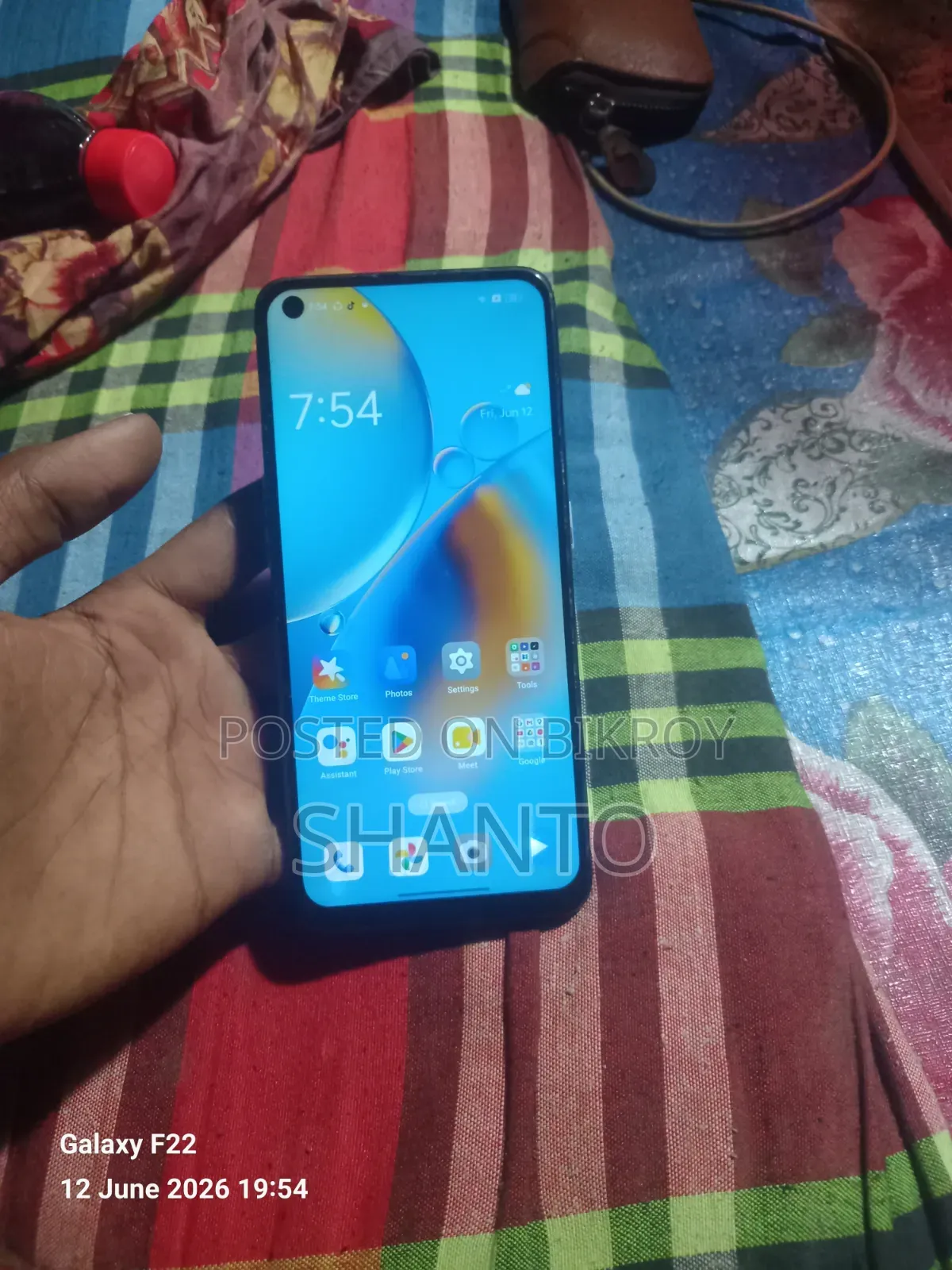 Oppo F19S 128 GB Black