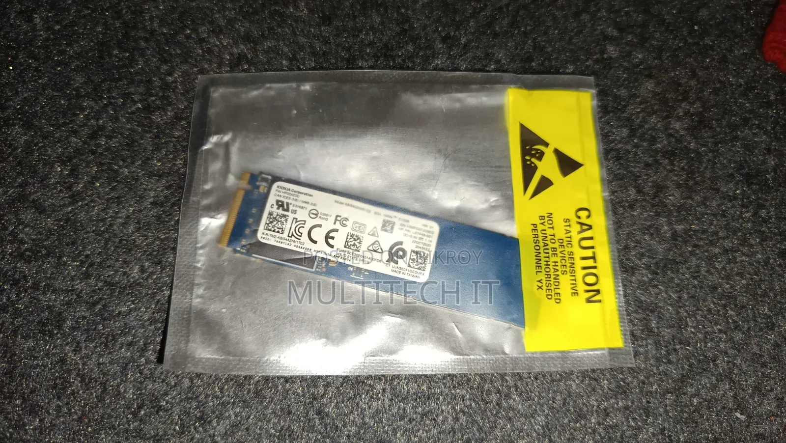 Kioxia SSD 512GB M.2 NVMe Gen 3 (New)