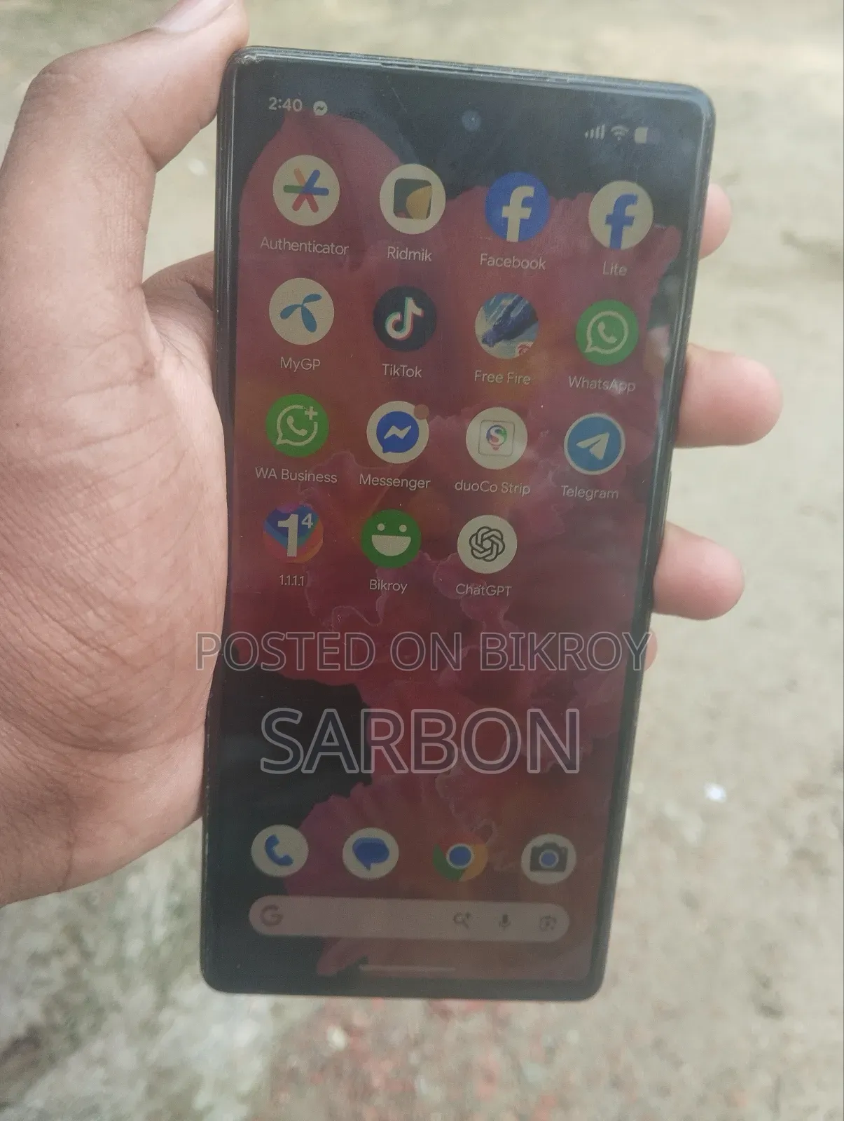গুগল পিক্সেল ৬ ১২৮ জিবি অরেঞ্জ