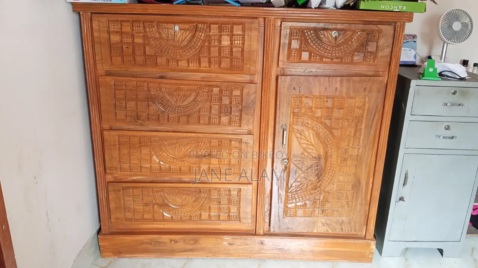 Akashmoni Wood Wardrobe for Sale