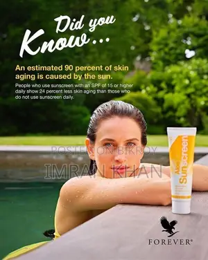 Forever Aloe Sunscreen -Usa