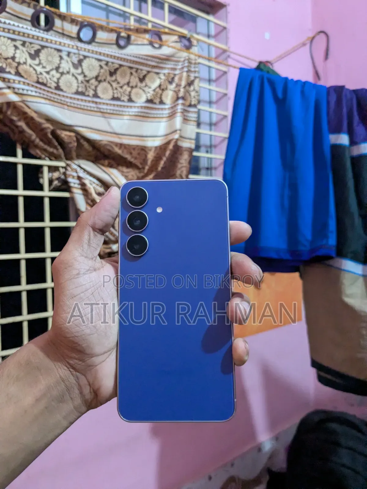 নতুন স্যামসাং গ্যালাক্সি এস২৫ এফই ১২৮ জিবি ব্লু