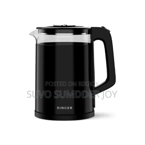 Singer Electric Kettle 1.8l - Vs18-blk (Brand New)