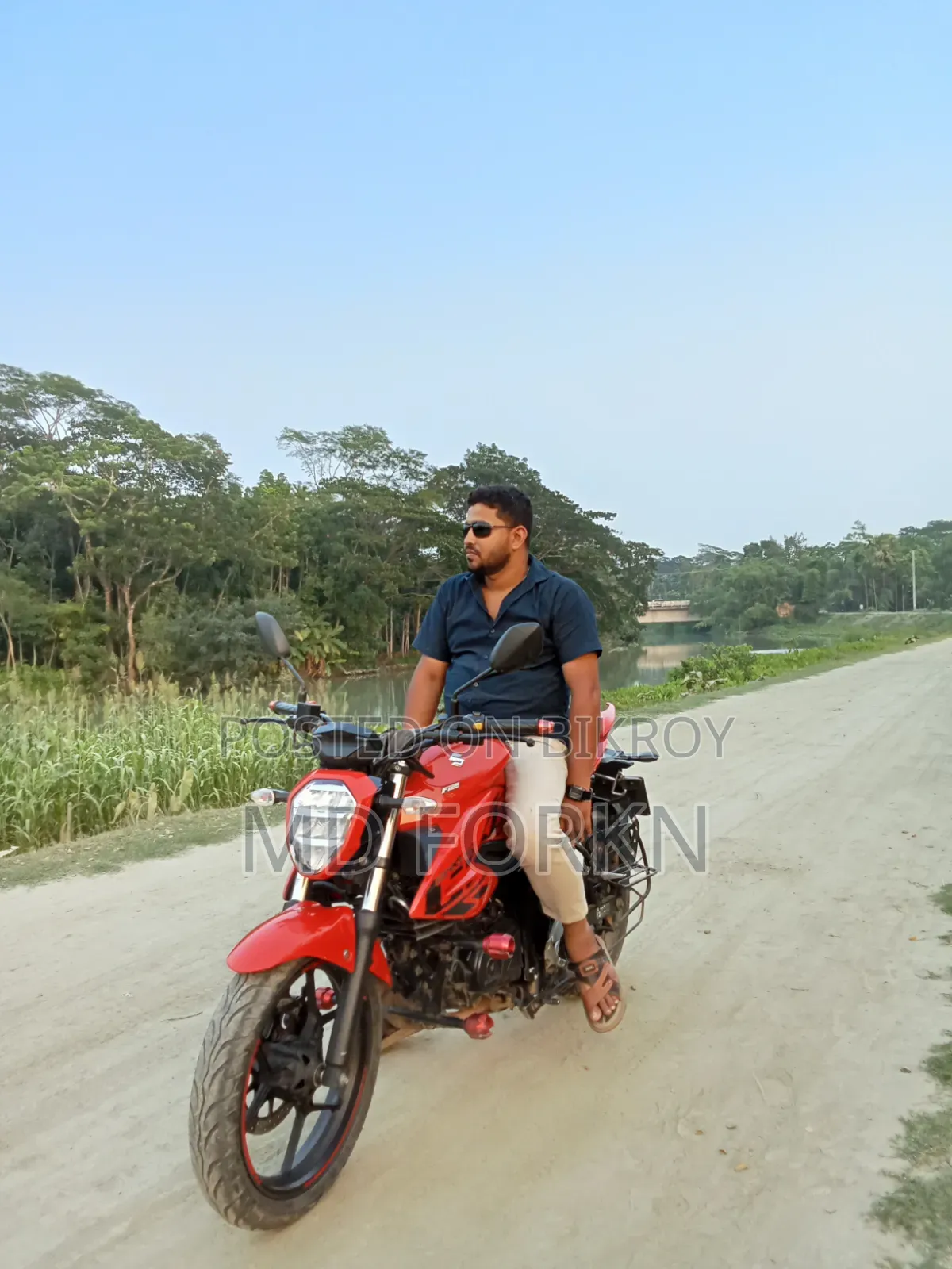 Suzuki Gixxer SF FI 2024 Red
