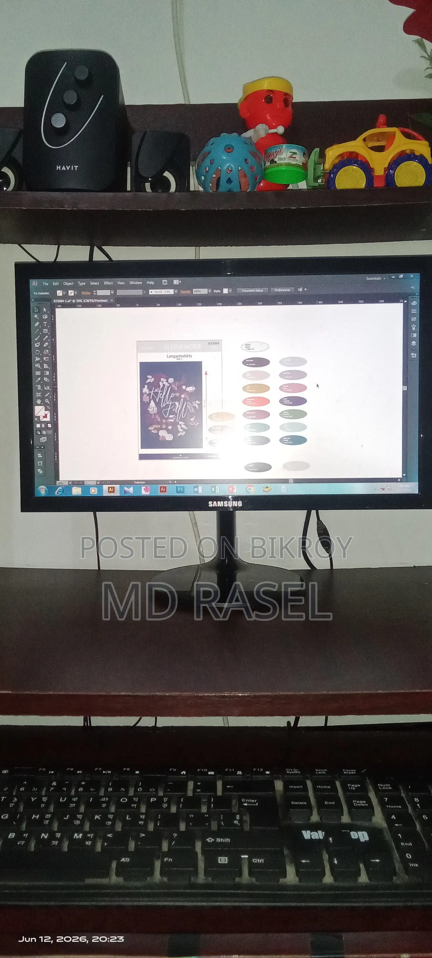 Desktop Computer Samsung AiO 24 4GB Intel Core 2 Duo HDD 1T