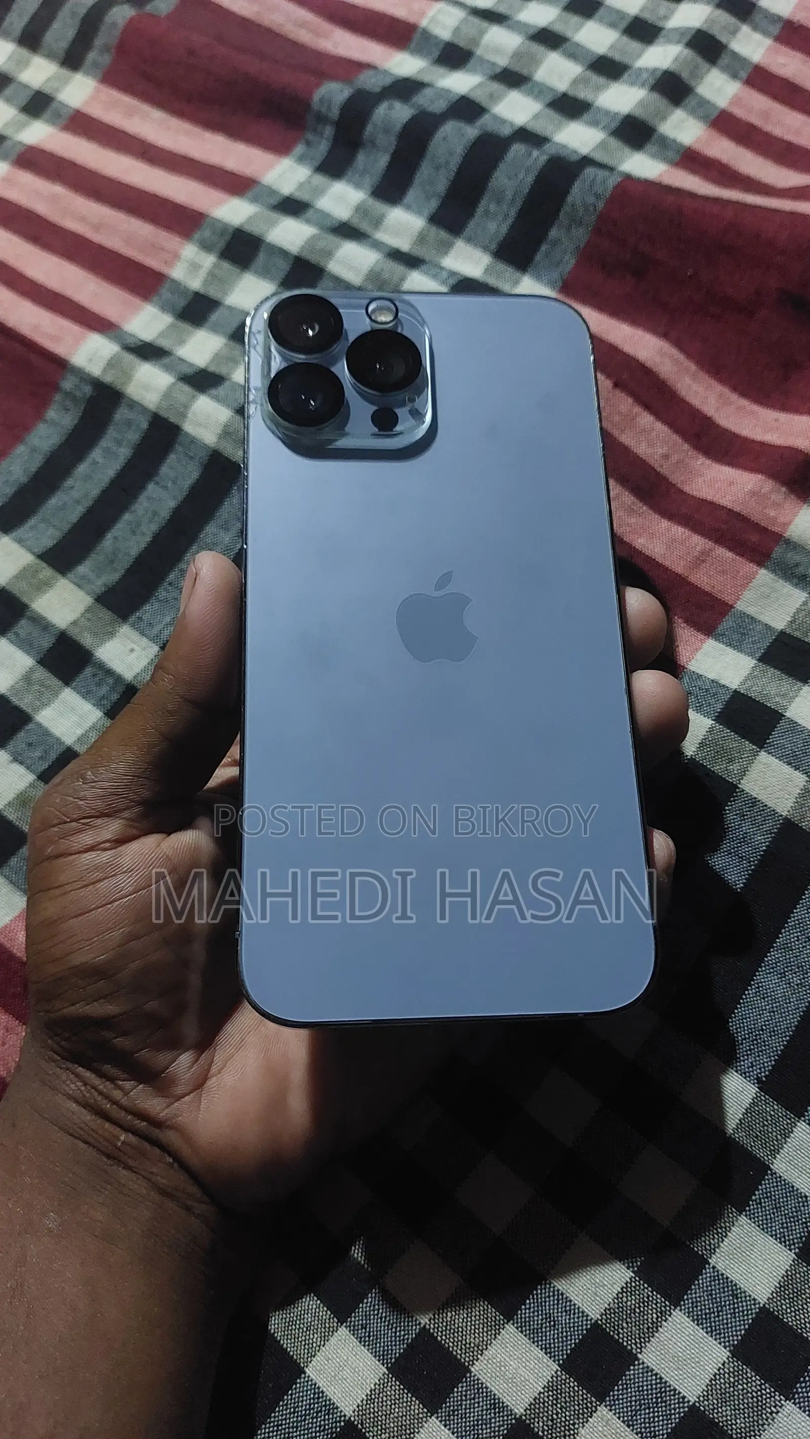 অ্যাপল আইফোন ১৩ প্রো ম্যাক্স ১২৮ জিবি ব্লু