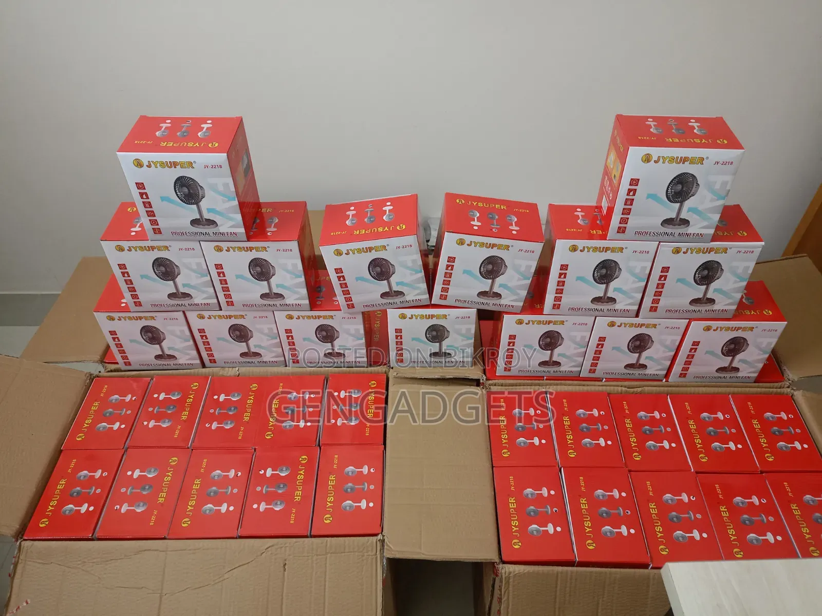 Jysuper JY 2218 Professional Rechargeable Fan