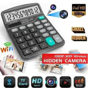 Tv Remote Spy Camera Wifi Ip Cam Calculator Hidden Device