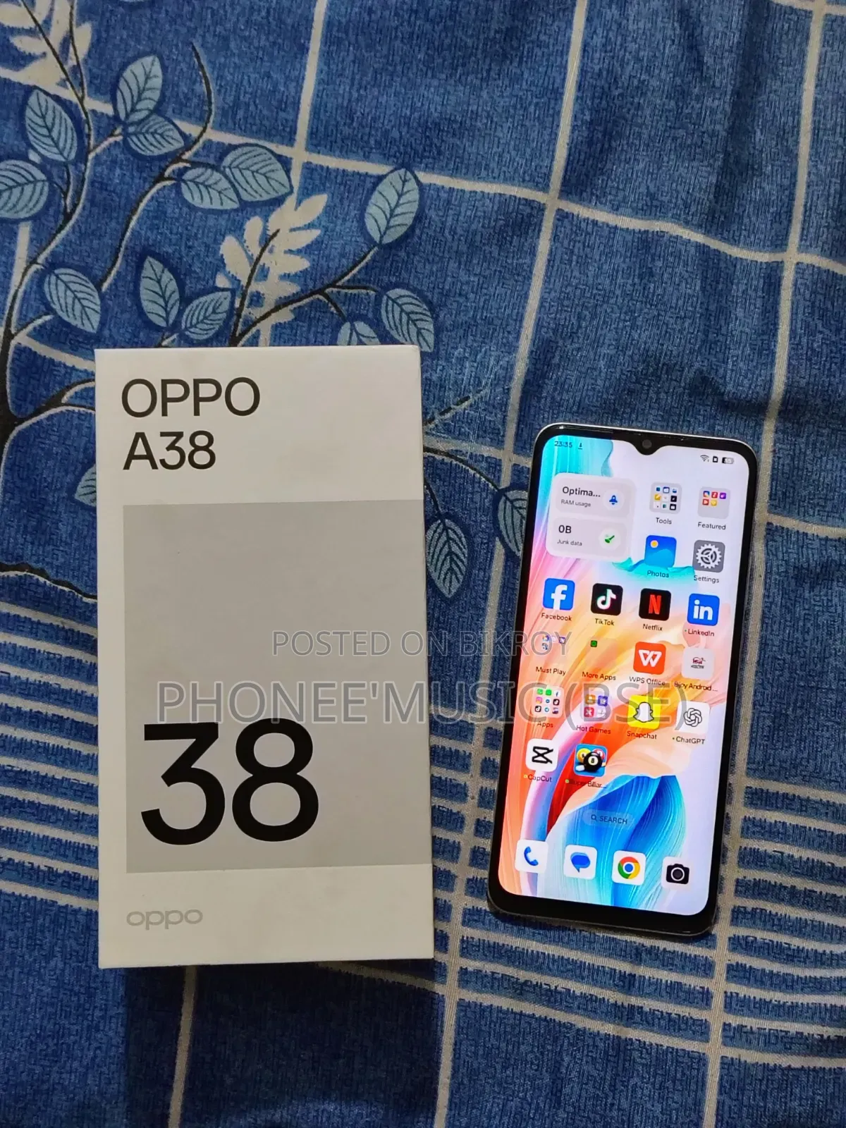 অপো এ৩৮ ১২৮ জিবি গোল্ড