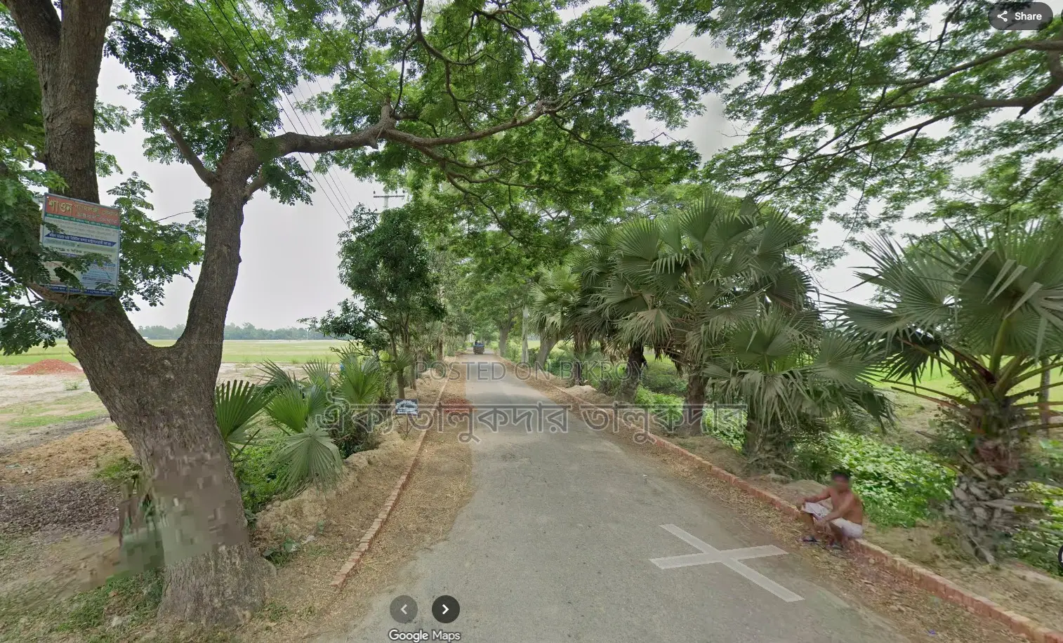 55 decimal high filled land suitable for mills and factories for sale in Adamdighi