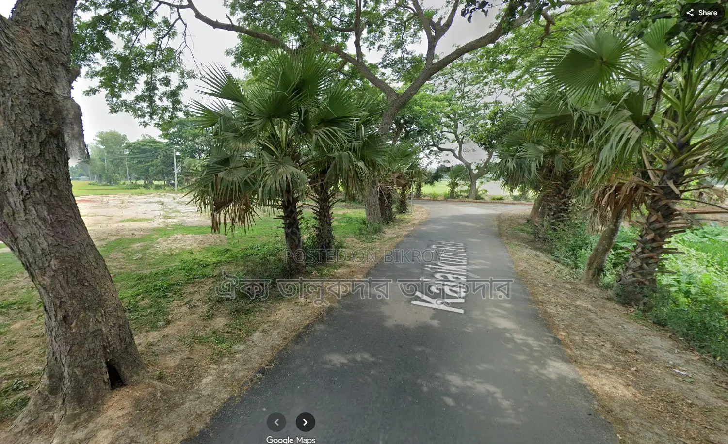 55 decimal high filled land suitable for mills and factories for sale in Adamdighi