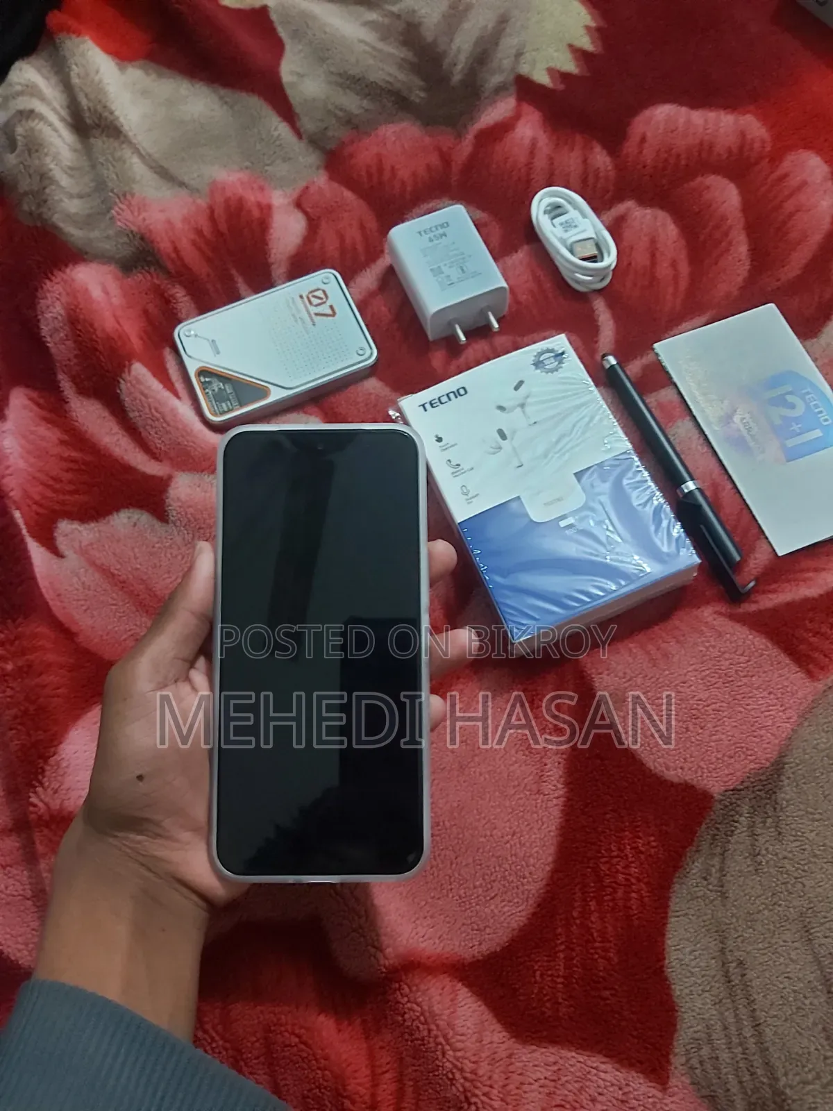 Tecno Pova 7 Pro 5G 256 GB Silver
