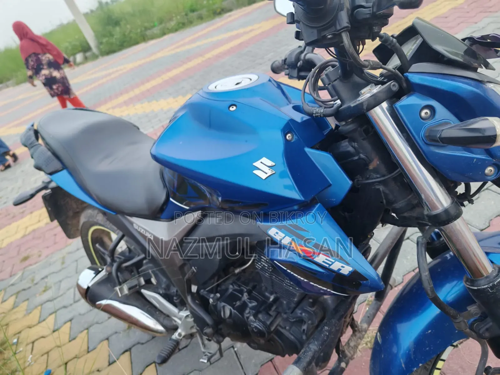 Suzuki Gixxer Monotone 2017 Blue