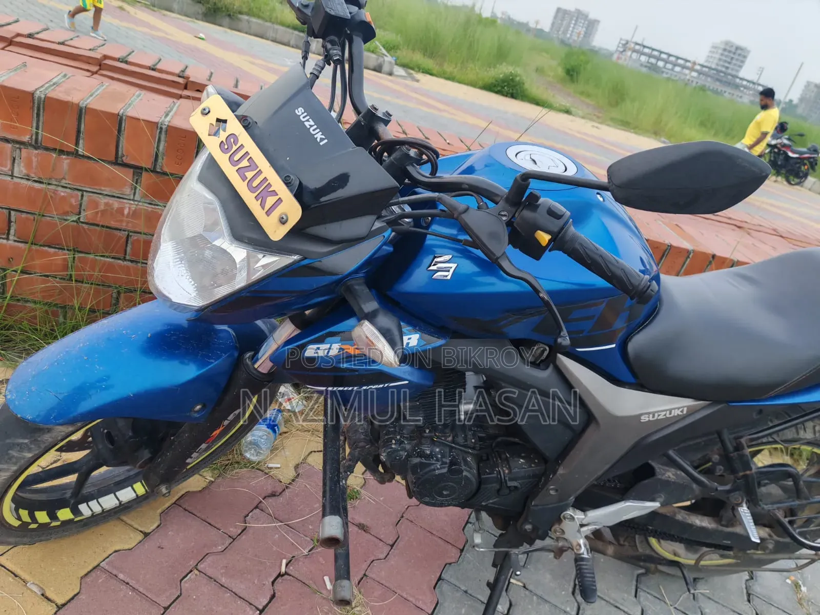 Suzuki Gixxer Monotone 2017 Blue