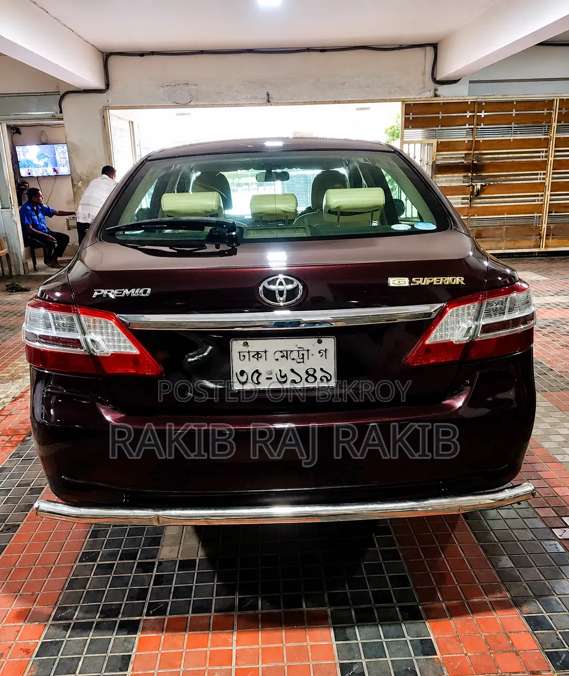 Toyota Premio 2008 Maroon