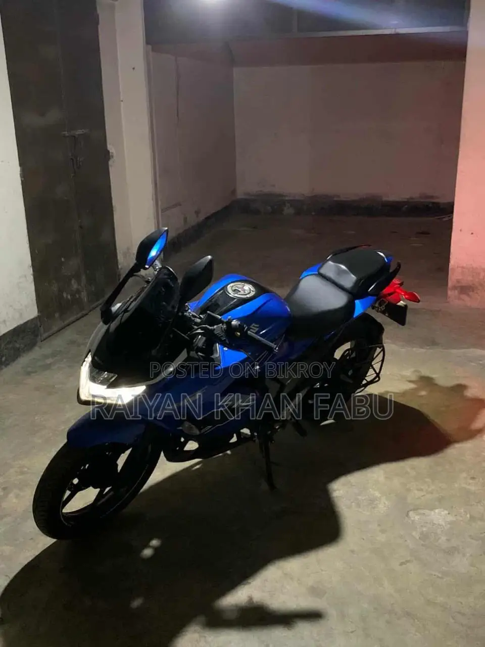 Suzuki Gixxer Fi ABS 2022 Blue