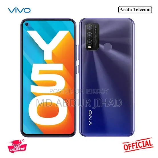 Vivo Y50 128 GB Blue