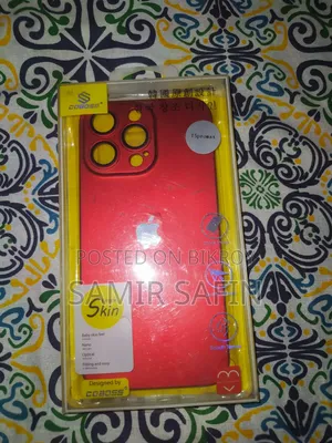 কোবস আইফোন ১৫ প্রো ম্যাক্স রেড ম্যাট কেস