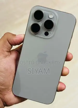নতুন অ্যাপল আইফোন ১৫ প্রো ২৫৬ জিবি গ্রে