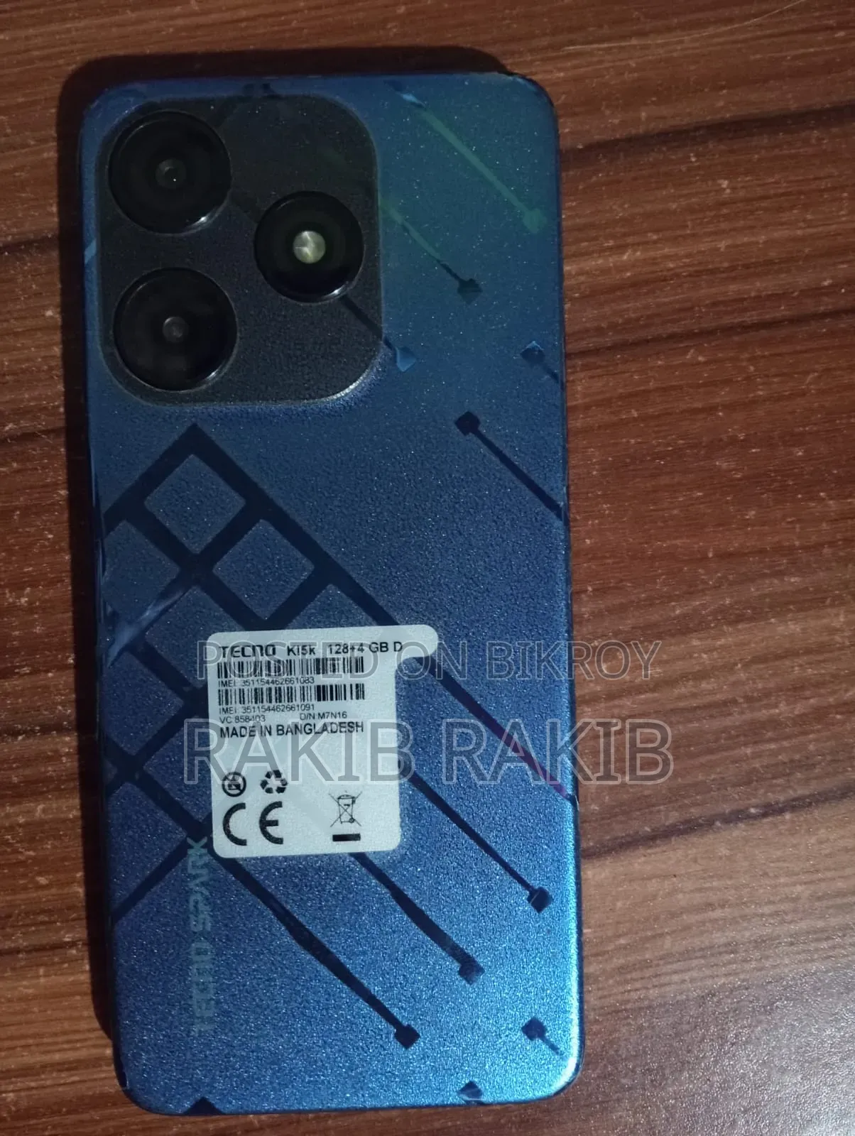 Tecno Spark 10C 128 GB Blue