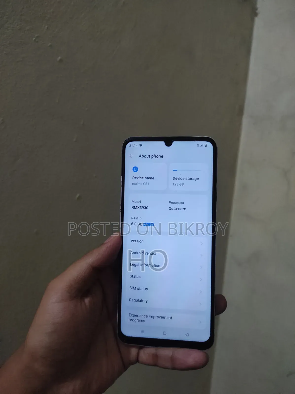 Realme C61 128 GB Green