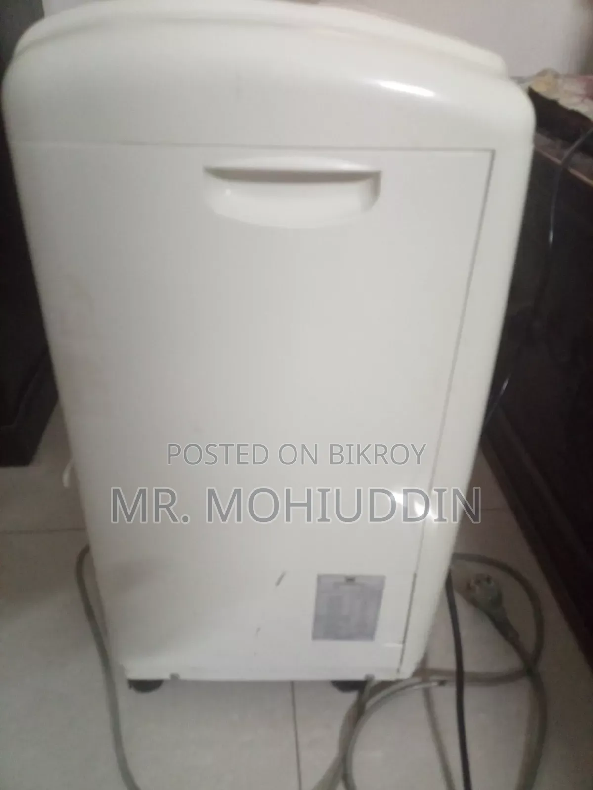 20 Liter Per Day Dehumidifier, USA.