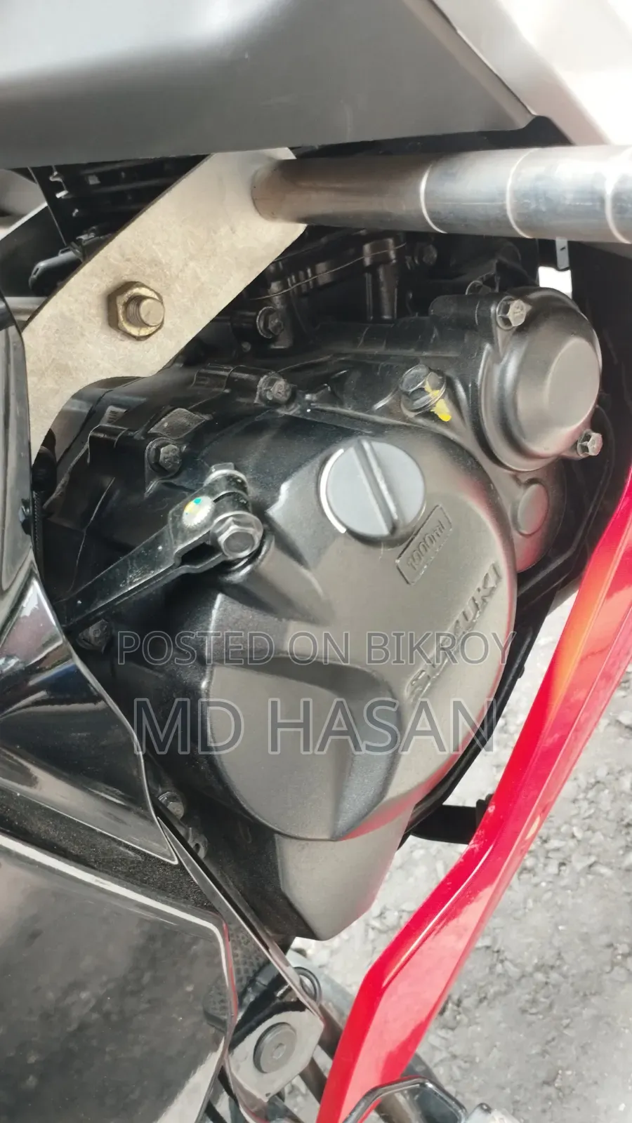 Suzuki Gixxer SF FI 2024 Orange