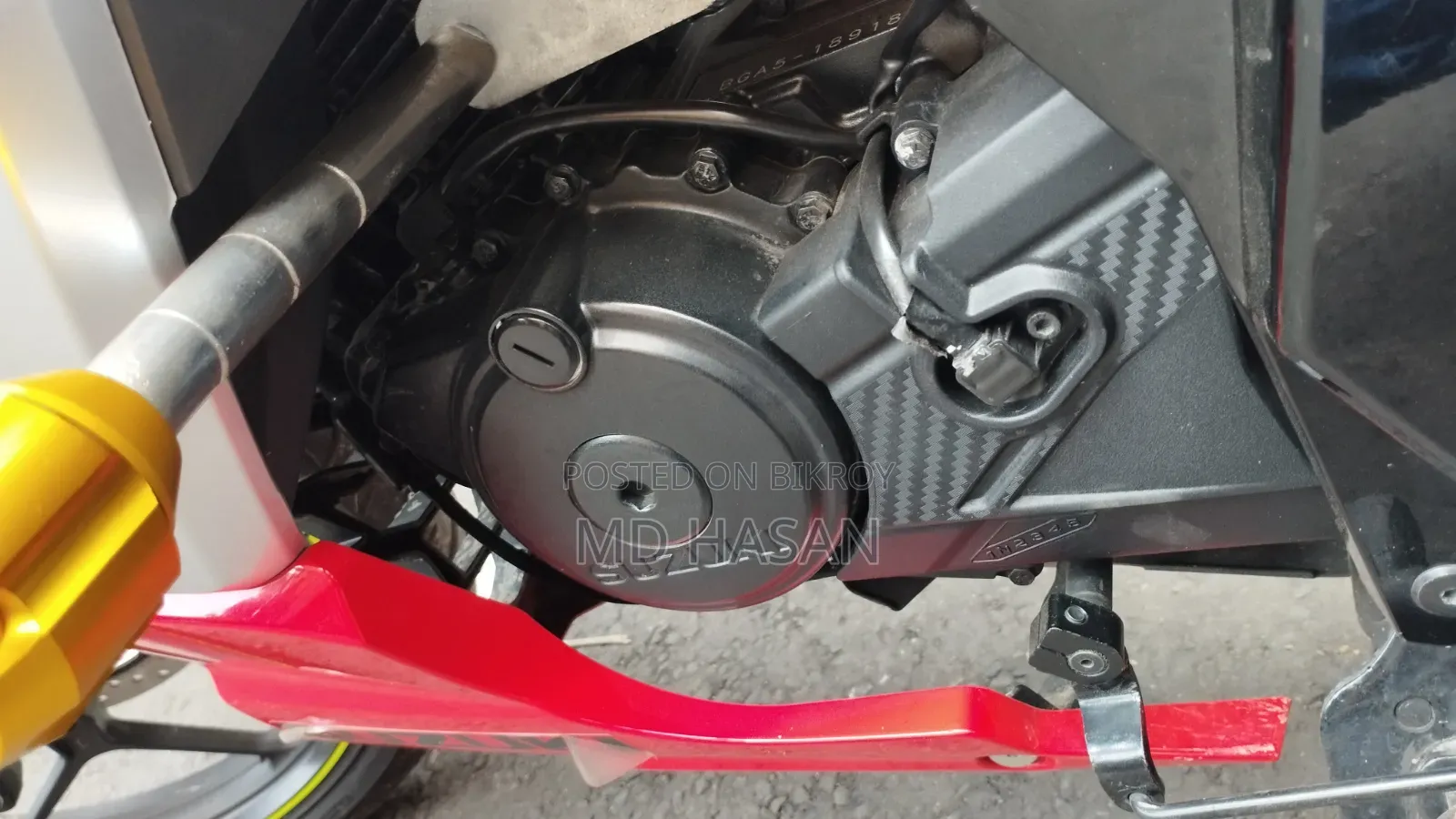 Suzuki Gixxer SF FI 2024 Orange