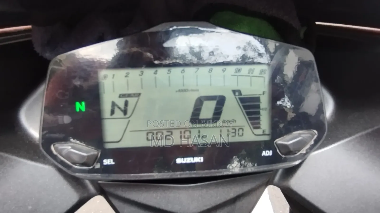 Suzuki Gixxer SF FI 2024 Orange