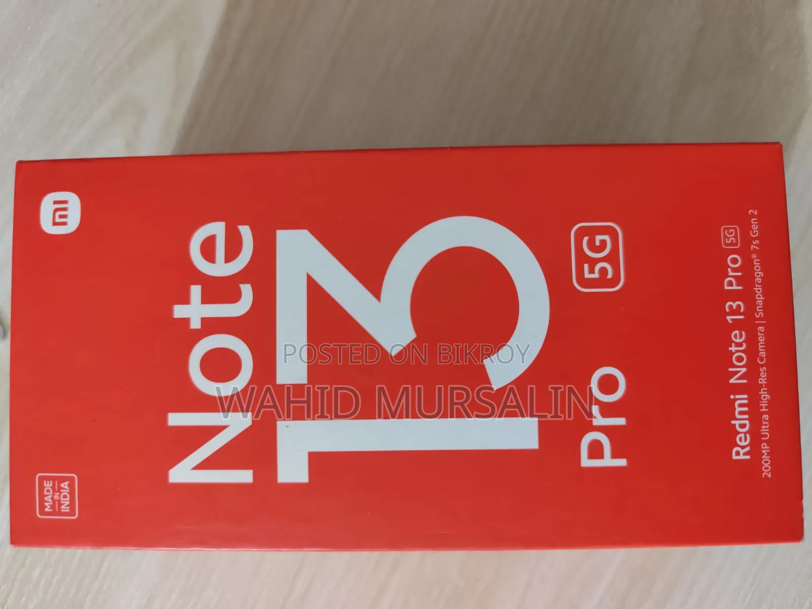 Xiaomi Redmi Note 13 Pro 5G 128 GB White