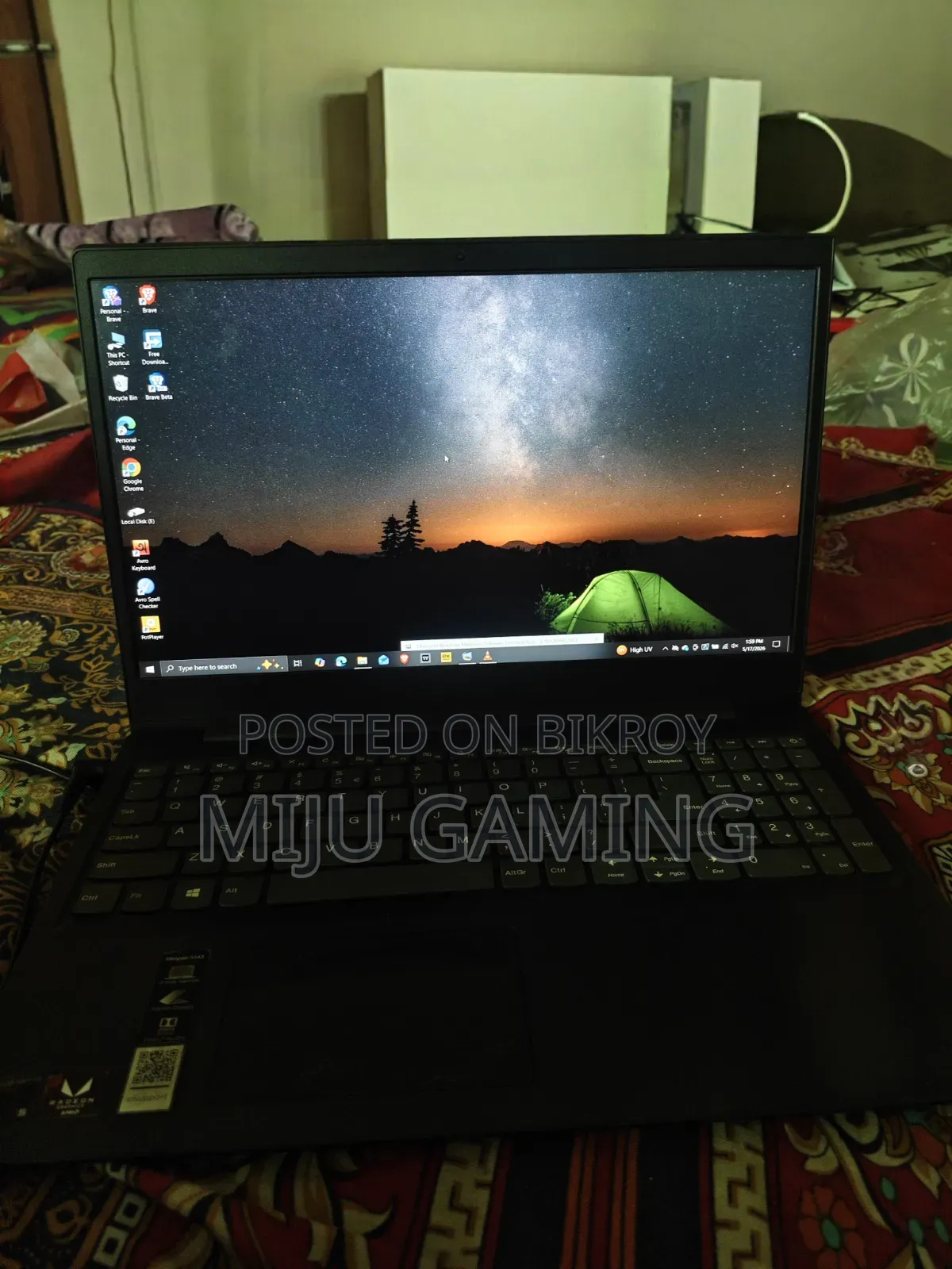 Laptop Lenovo IdeaPad S145 8GB AMD Ryzen 5 HDD 1T