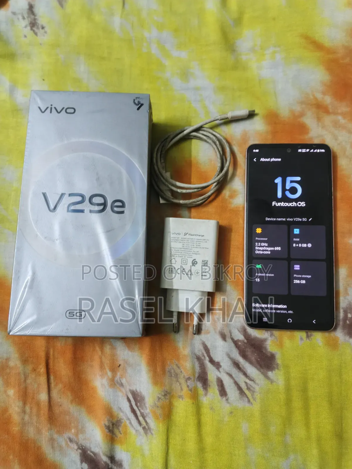 Vivo V29 5G 256 GB Rose Gold