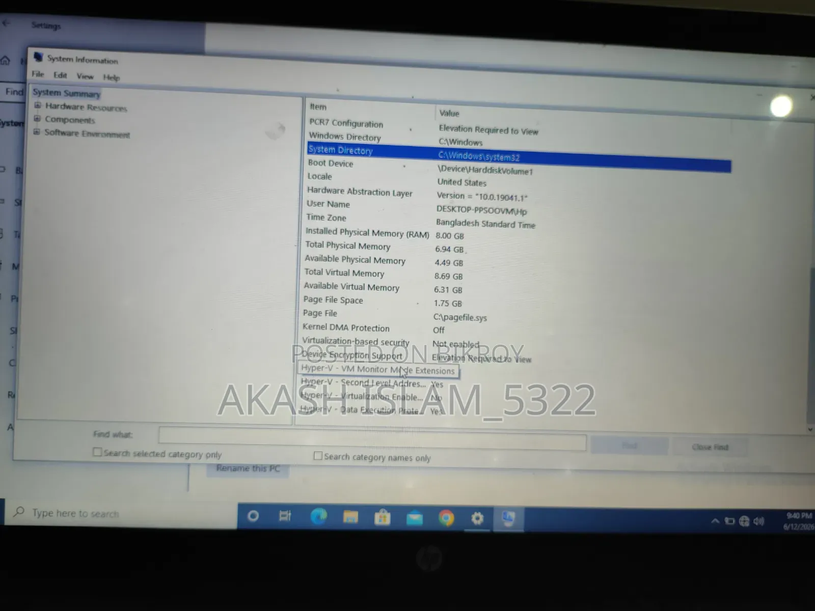 Laptop HP Pavilion X360 13t 8GB AMD A8 HDD+SSD 750GB