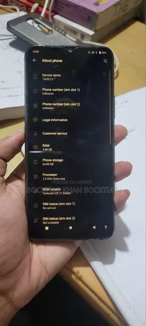 Vivo Y20 64 GB Gray