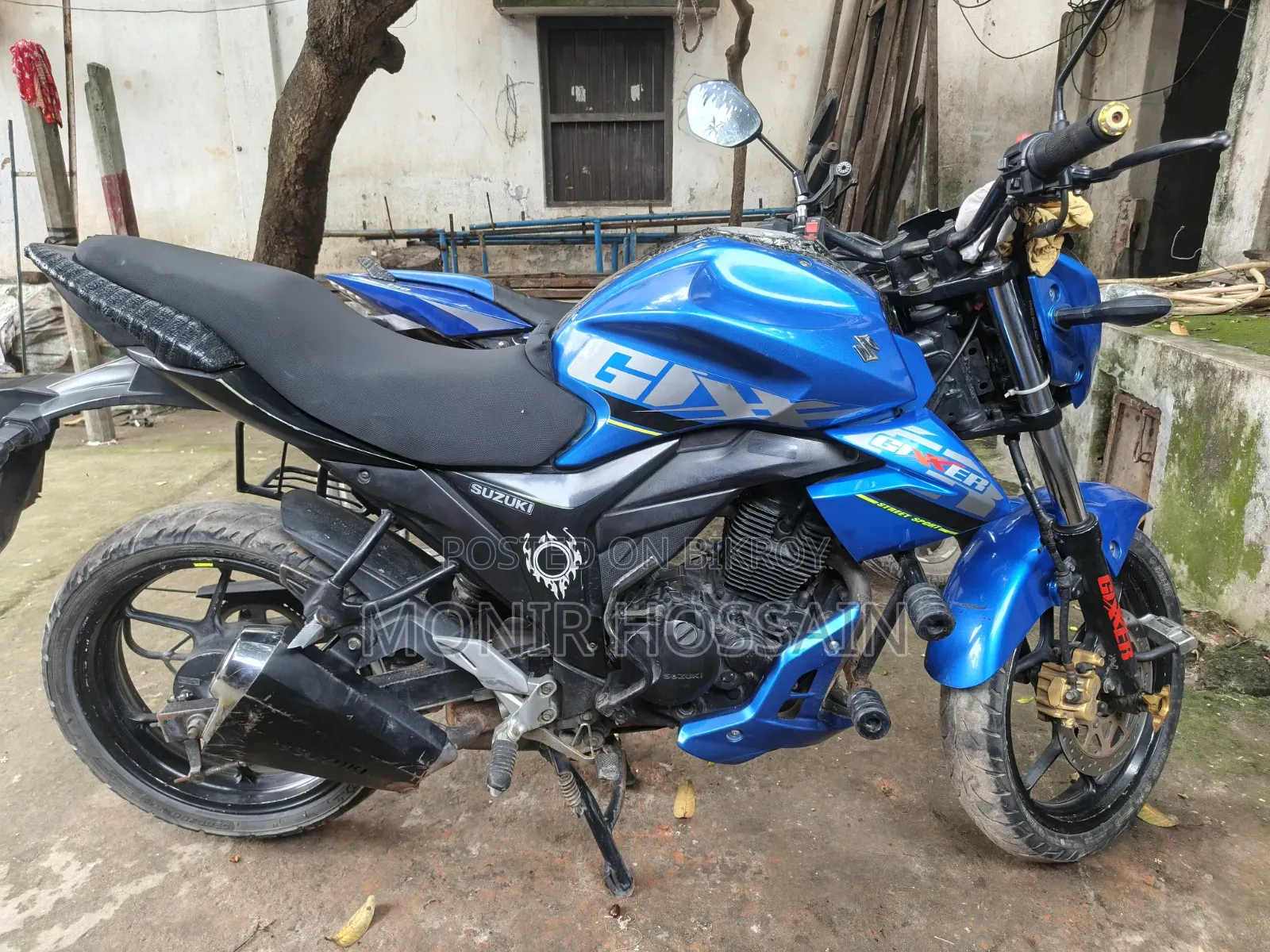 Suzuki Gixxer Monotone 2017 Blue