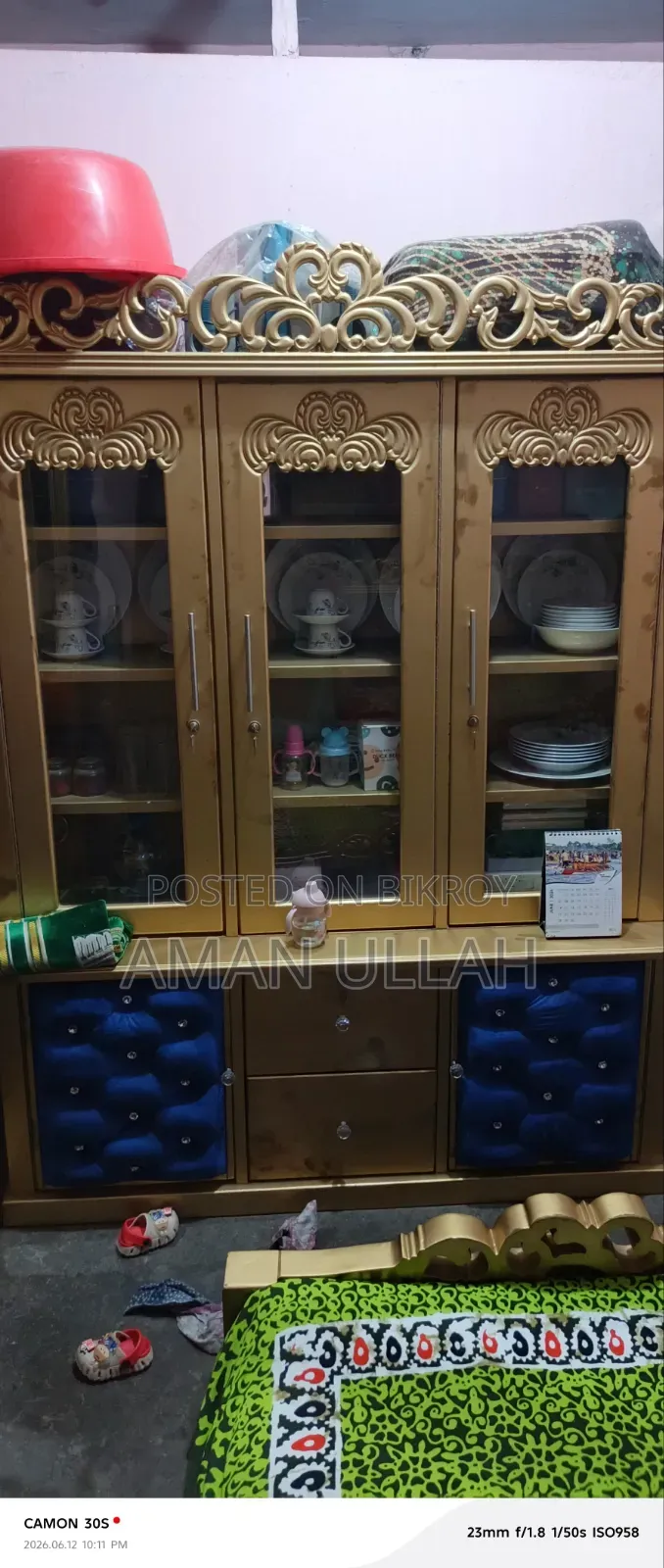 Wall showcase for only 30000 Taka