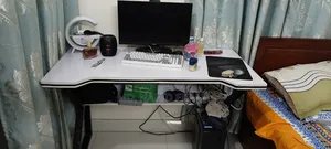 Premium White Desktop Computer Table – 48 Inches