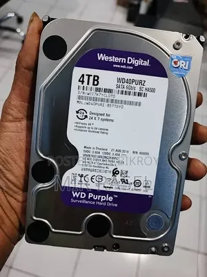 4TB Western Digital Purple Surveillance HDD