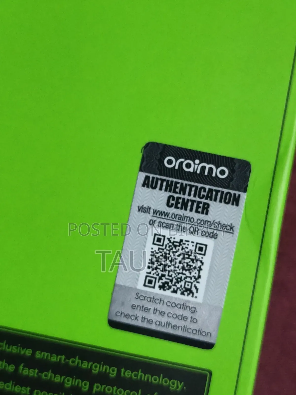 Oraimo Original 20000mAh Powerbank