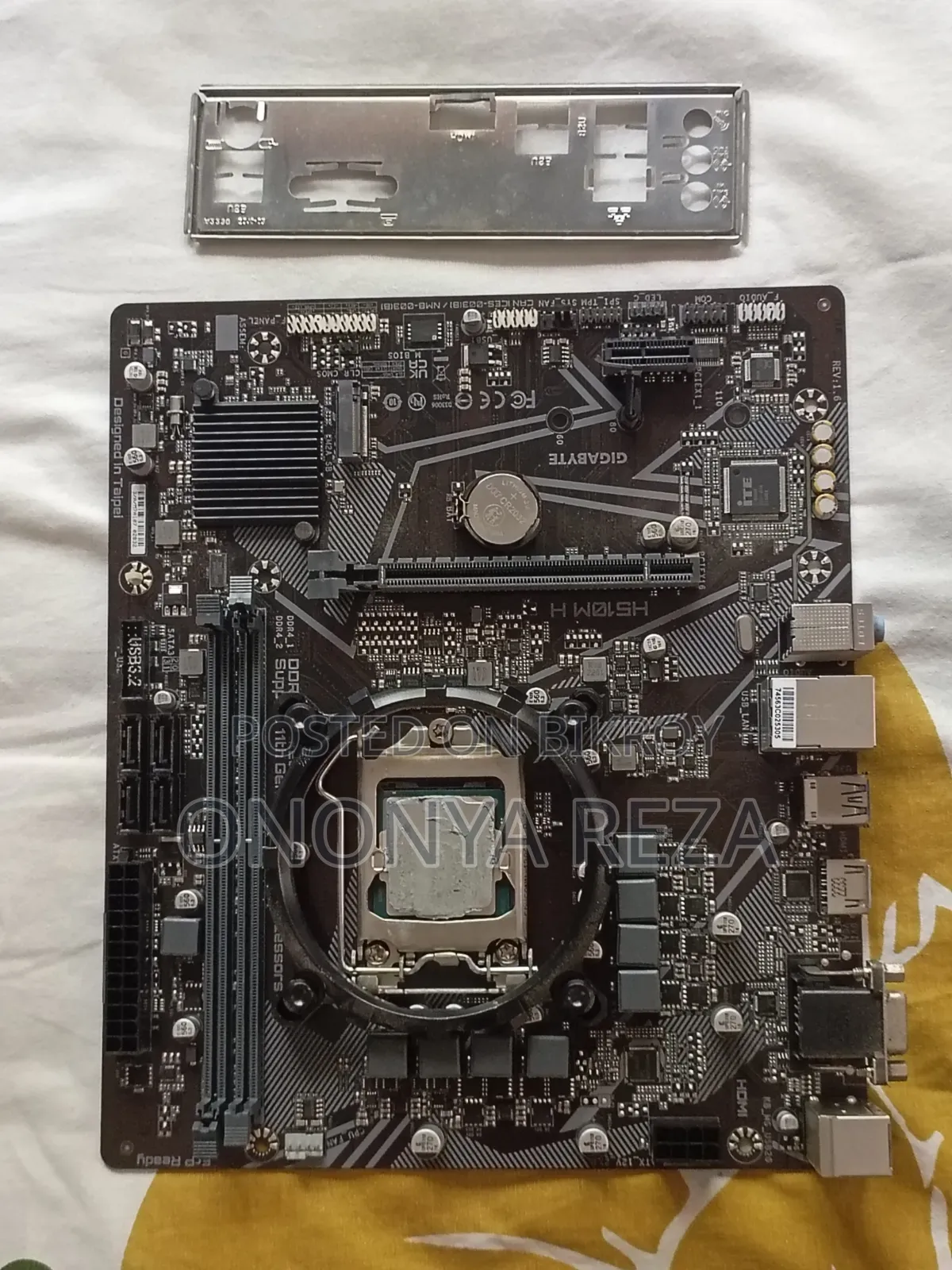 Motherboard and Cpu Sell