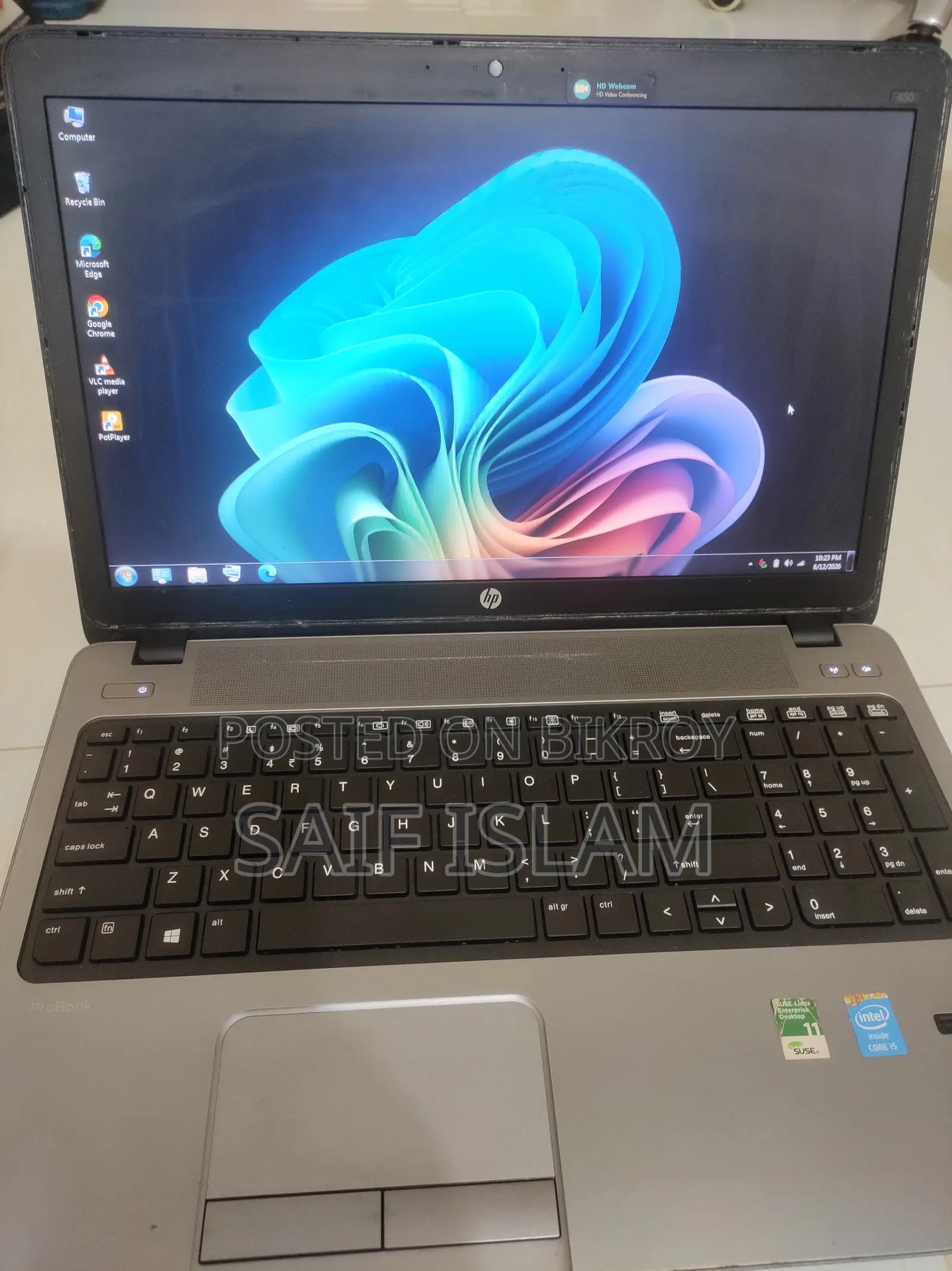 Laptop HP ProBook 450 G1 4GB Intel Core I5 HDD 500GB