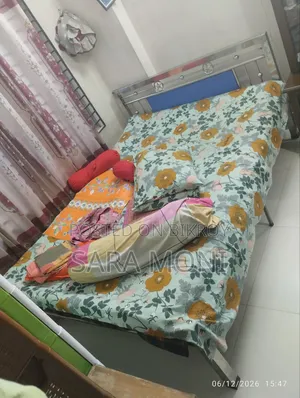 Stainless Steel Double Bed