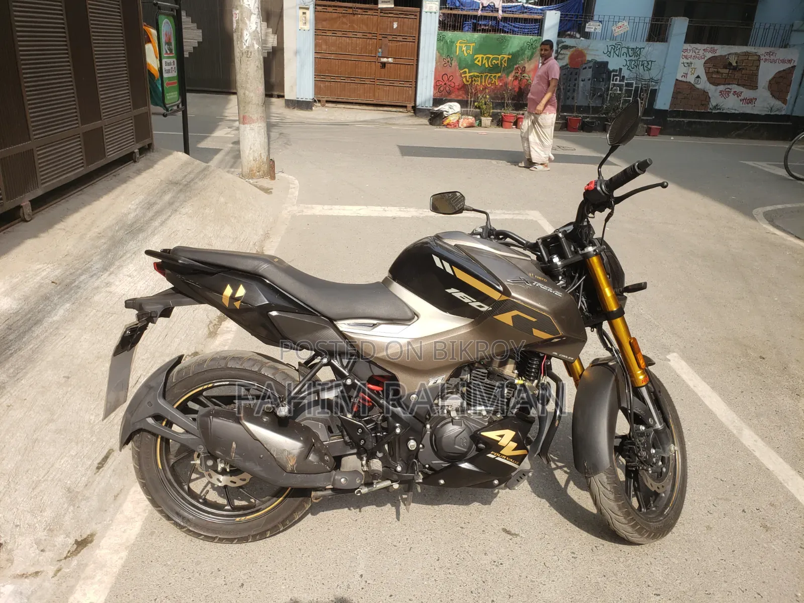 Hero Xtreme 160R 4V 2025 Brown