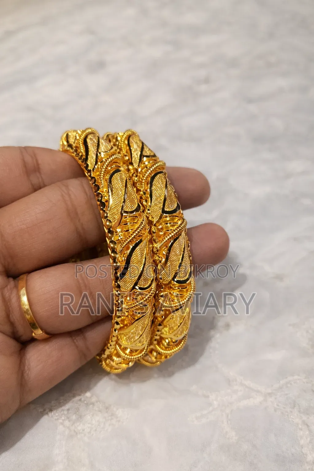 Gold Plated Bangles