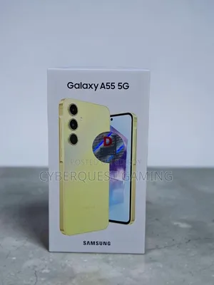 New Samsung Galaxy A55 256 GB Yellow