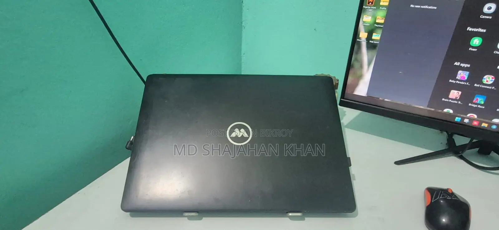 Laptop 8GB Intel Core I3 1TB HDD+SSD